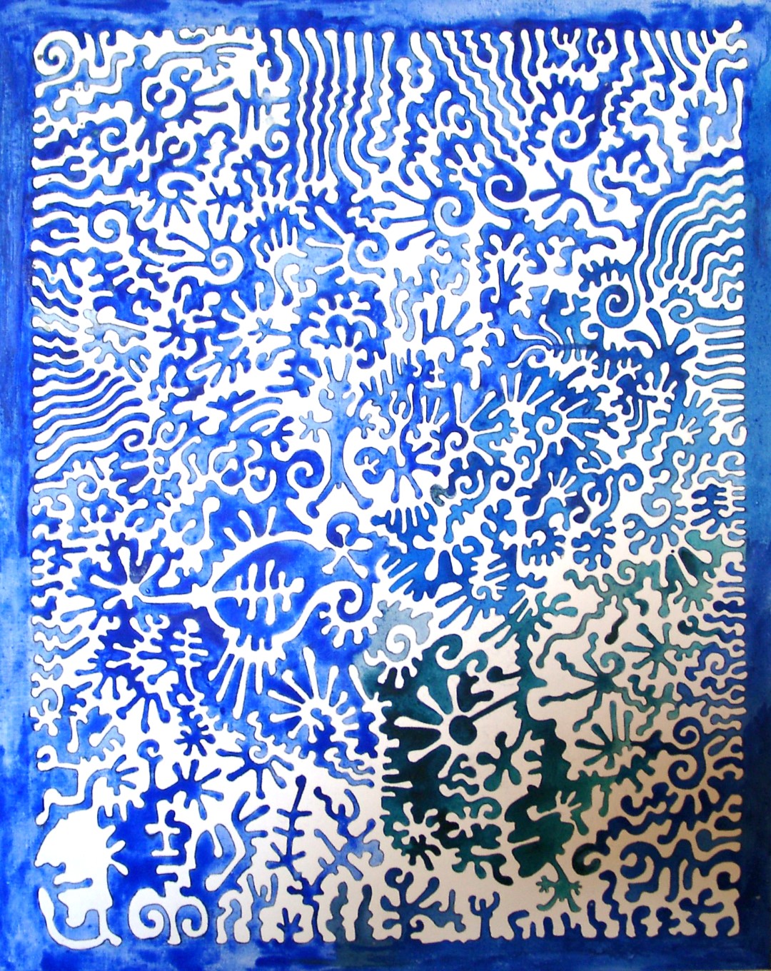 another blue white dream