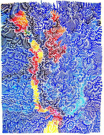 blue dream with yellow stripes