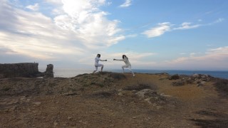 fencing photography by Raphael Egel and Isabel Wiessner