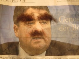 "Hair on you"Sigmar Gabriel,Politik,Satire,Kunst